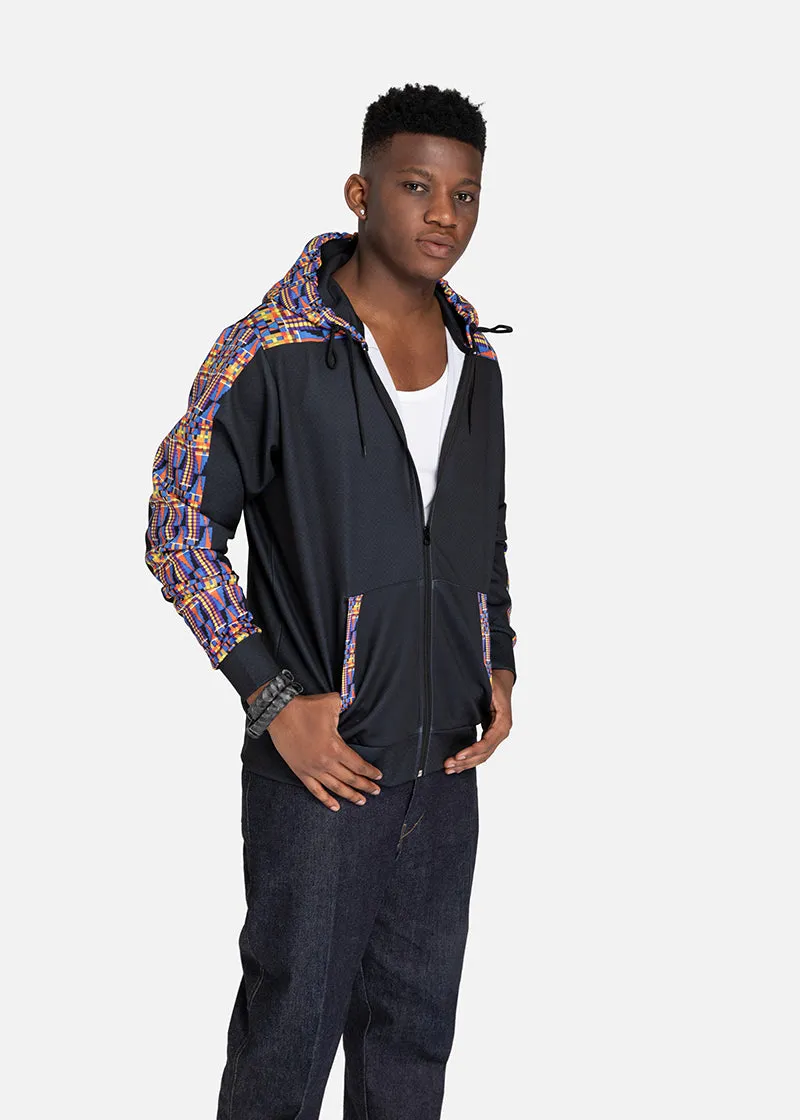 Abasi African Print Premium Zip up Hoodie