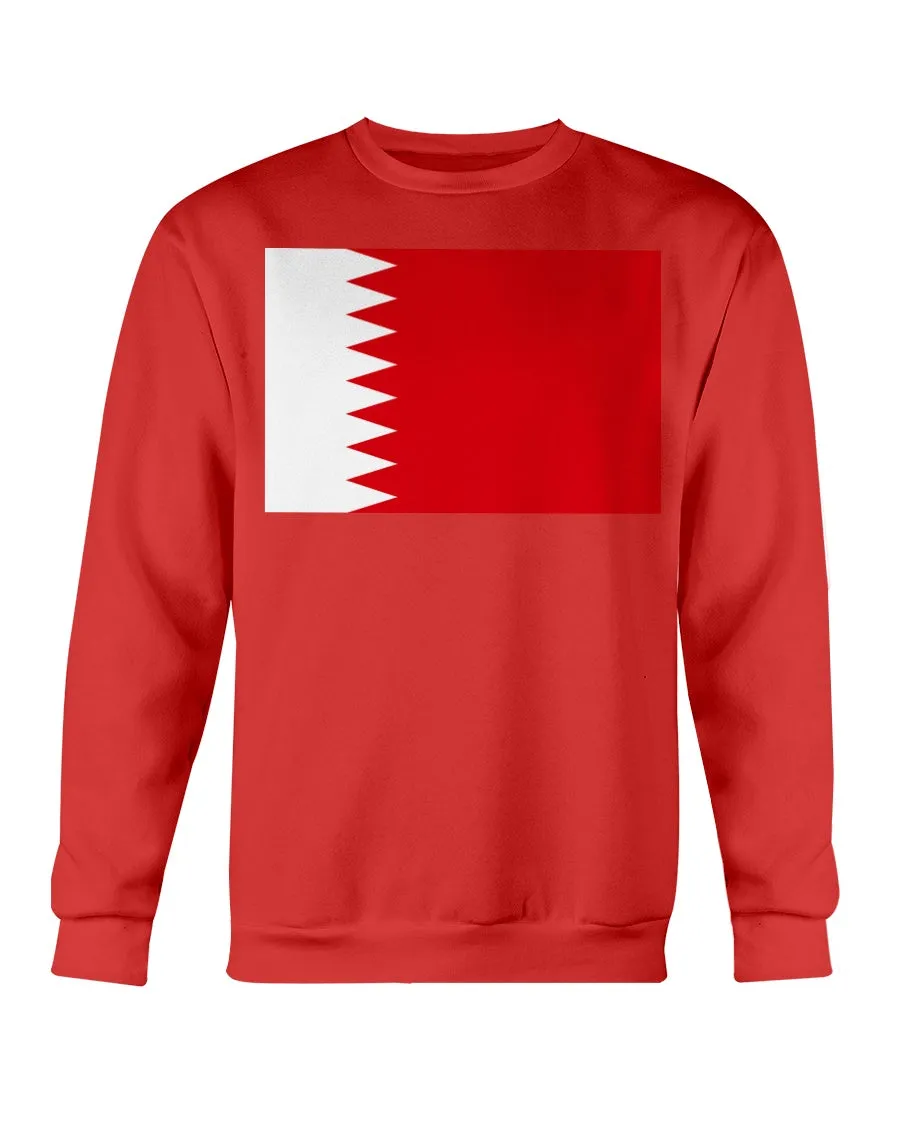 Bahrain Flag Gildan Crewneck Sweatshirt