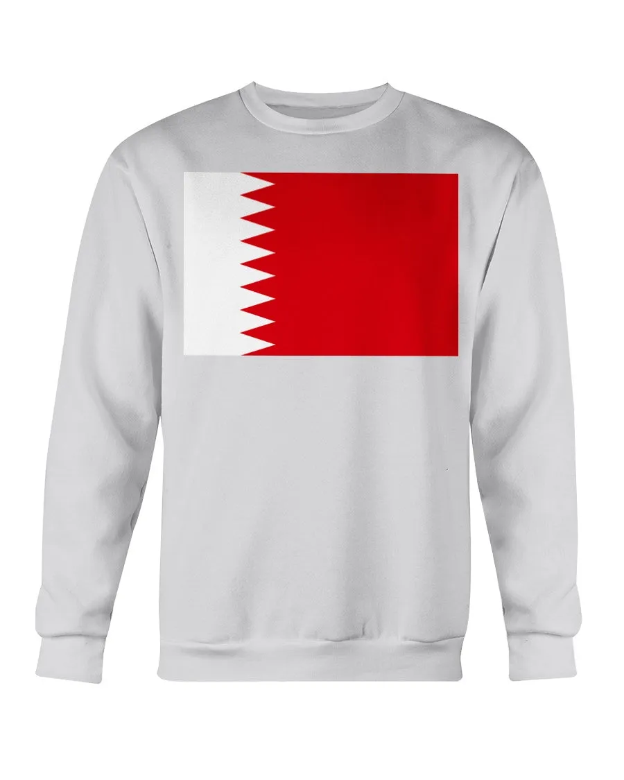 Bahrain Flag Gildan Crewneck Sweatshirt