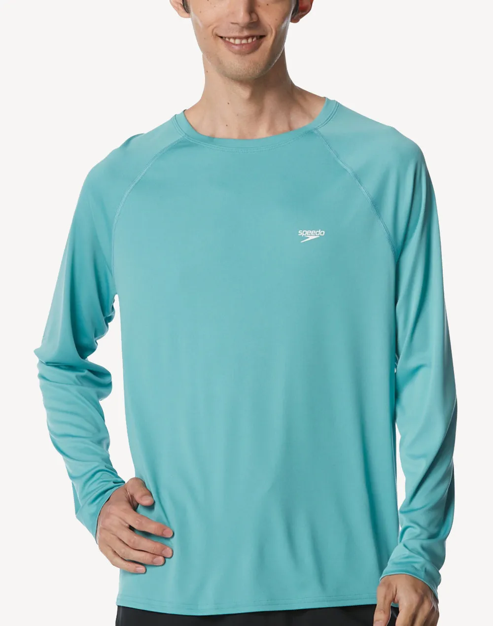 Men's Easy UPF 50 Long Sleeve Swim Shirt