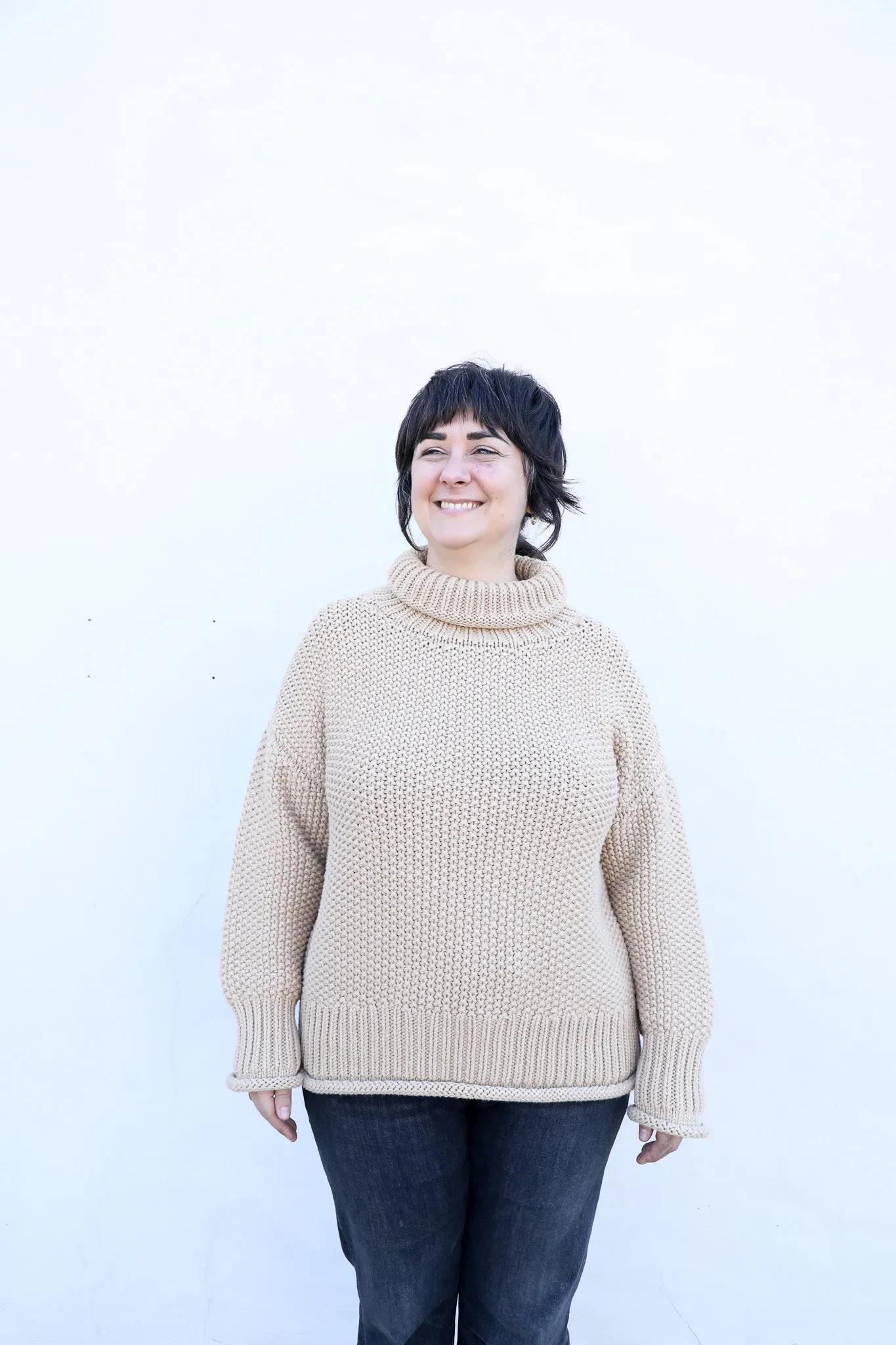 Micaela Greg Roll Neck Sweater